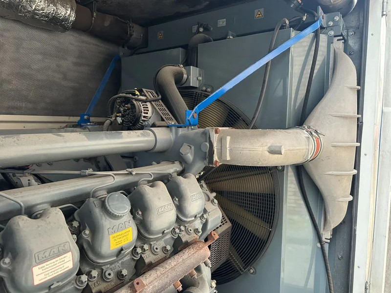 MAN MAN D2842 LE 213 met Leroy Somer 800 kVA Silent generatorset as New ! 410 hours ! - Groupe électrogène: photos 4 MAN MAN D2842 LE 213 met Leroy Somer 800 kVA Silent generatorset as New ! 410 hours ! - Groupe électrogène: photos 4