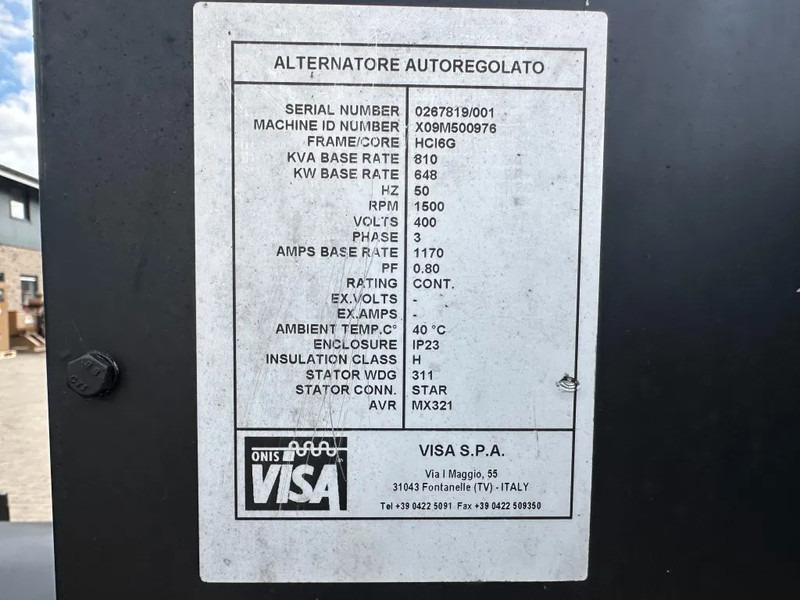 MTU 12V 2000 Stamford 810 kVA generatorset - Groupe électrogène: photos 4 MTU 12V 2000 Stamford 810 kVA generatorset - Groupe électrogène: photos 4