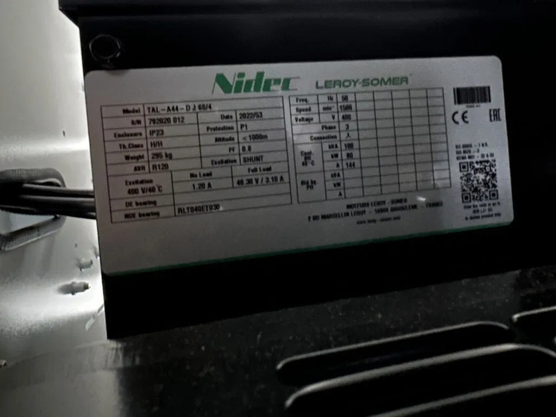 Groupe électrogène neuf Perkins 1104C-44TAG2 Leroy Somer 110 kVA Silent generatorset LOADSHARING / SYNCHRONISING TO GRID: photos 10 Groupe électrogène neuf Perkins 1104C-44TAG2 Leroy Somer 110 kVA Silent generatorset LOADSHARING / SYNCHRONISING TO GRID: photos 10