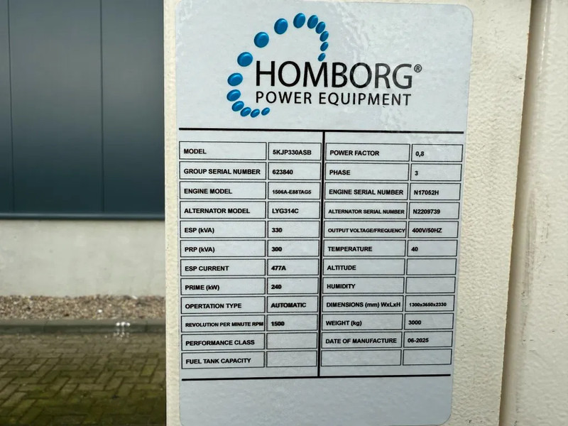 Perkins 1506A - E88TAG5 Silent 330 kVA Noodstroom generatorset aggregaat New ! - Groupe électrogène: photos 3 Perkins 1506A - E88TAG5 Silent 330 kVA Noodstroom generatorset aggregaat New ! - Groupe électrogène: photos 3