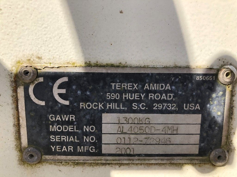 Mat d'éclairage Terex Kubota Leroy Somer 7 kVA lichtmast aggregaat light tower: photos 9