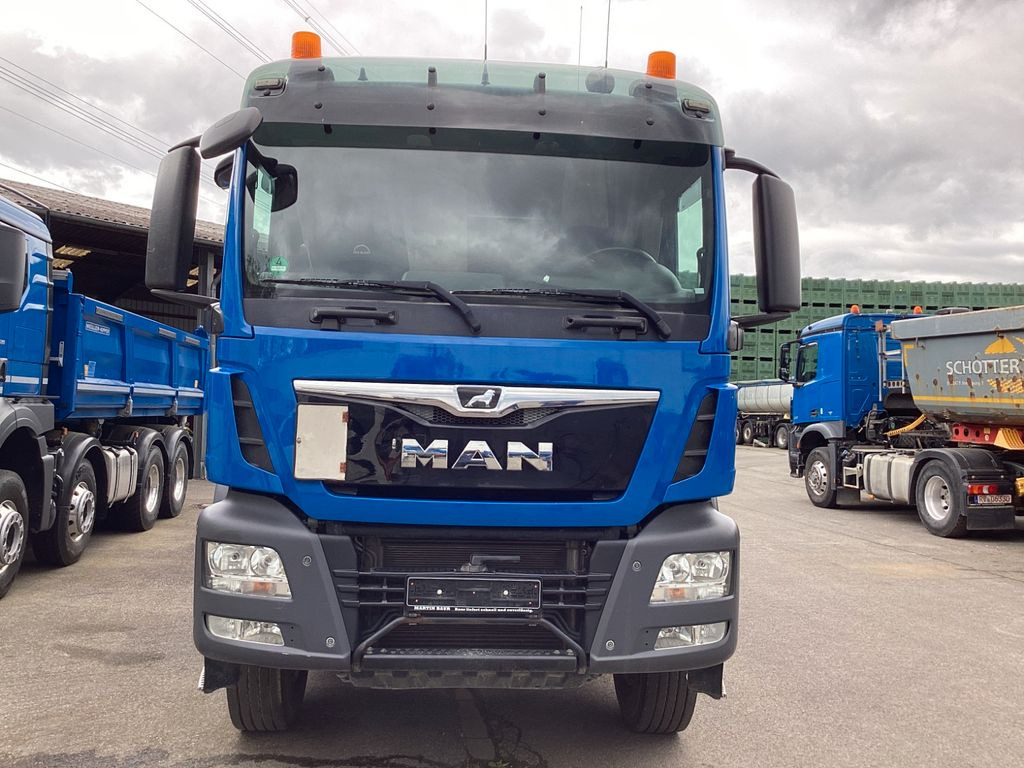 Camion benne MAN TGS 35.470 8x4 Meiller 3-Seiten Stahlkipper: photos 14