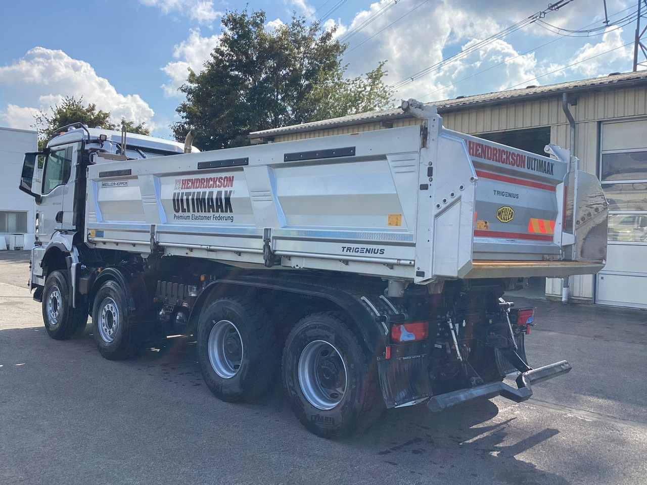 MAN TGS 35.520 8x4 Intarder Meiller Bordmatik Hendri - Camion benne: photos 4 MAN TGS 35.520 8x4 Intarder Meiller Bordmatik Hendri - Camion benne: photos 4