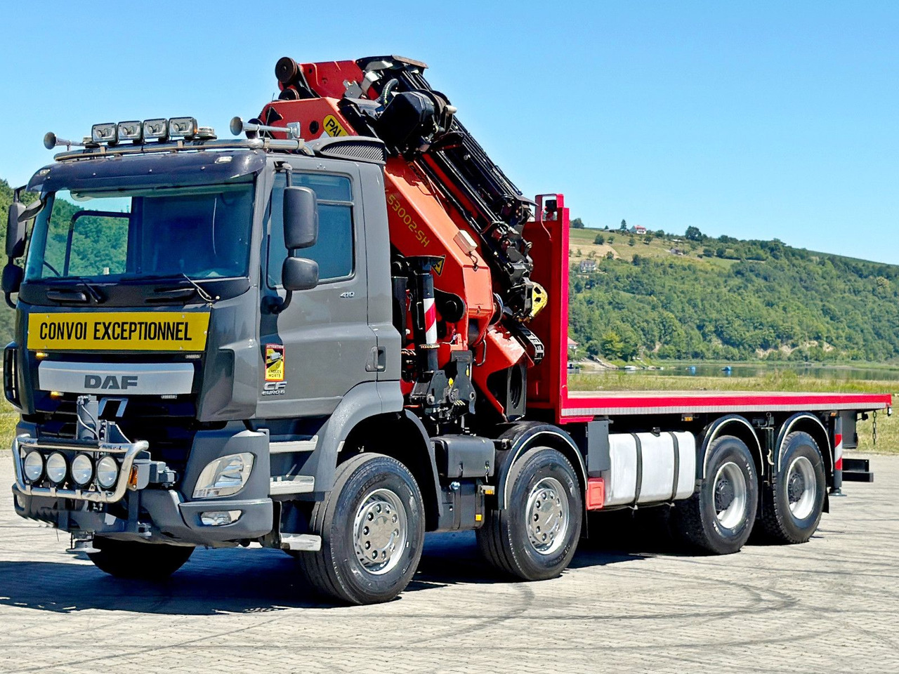 DAF CF 410 * PK 53002 - SH E/JIB PJ 125 E + FUNK*8x4 - Camion grue: photos 4 DAF CF 410 * PK 53002 - SH E/JIB PJ 125 E + FUNK*8x4 - Camion grue: photos 4