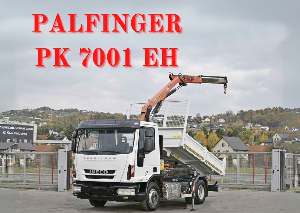 Iveco EUROCARGO 100E19 +PK 7001 H + FUNK * TOPZUSTAND Iveco EUROCARGO 100E19 +PK 7001 H + FUNK * TOPZUSTAND - Camion grue, Camion benne: photos 1 Iveco EUROCARGO 100E19 +PK 7001 H + FUNK * TOPZUSTAND Iveco EUROCARGO 100E19 +PK 7001 H + FUNK * TOPZUSTAND - Camion grue, Camion benne: photos 1