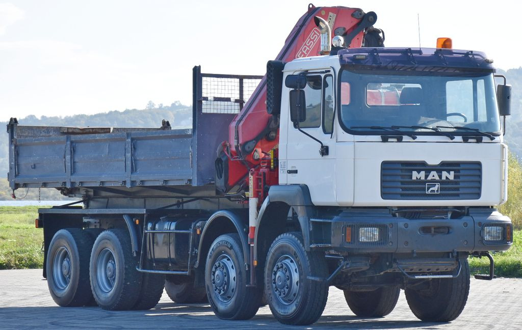 MAN 41.460 * KRAN * 8x8 ! TOPZUSTAND MAN 41.460 * KRAN * 8x8 ! TOPZUSTAND - Camion grue, Camion benne: photos 4 MAN 41.460 * KRAN * 8x8 ! TOPZUSTAND MAN 41.460 * KRAN * 8x8 ! TOPZUSTAND - Camion grue, Camion benne: photos 4