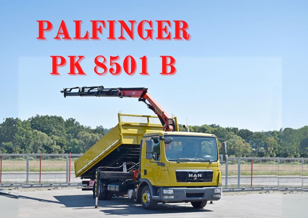 MAN TGL 12.220 Kipper 5,05 m + PK 8501 B *TOPZUSTAND MAN TGL 12.220 Kipper 5,05 m + PK 8501 B *TOPZUSTAND - Camion benne, Camion grue: photos 1 MAN TGL 12.220 Kipper 5,05 m + PK 8501 B *TOPZUSTAND MAN TGL 12.220 Kipper 5,05 m + PK 8501 B *TOPZUSTAND - Camion benne, Camion grue: photos 1