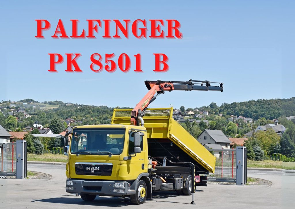 MAN TGL 12.220 Kipper 5,05 m + PK 8501 B *TOPZUSTAND MAN TGL 12.220 Kipper 5,05 m + PK 8501 B *TOPZUSTAND - Camion grue, Camion benne: photos 1 MAN TGL 12.220 Kipper 5,05 m + PK 8501 B *TOPZUSTAND MAN TGL 12.220 Kipper 5,05 m + PK 8501 B *TOPZUSTAND - Camion grue, Camion benne: photos 1