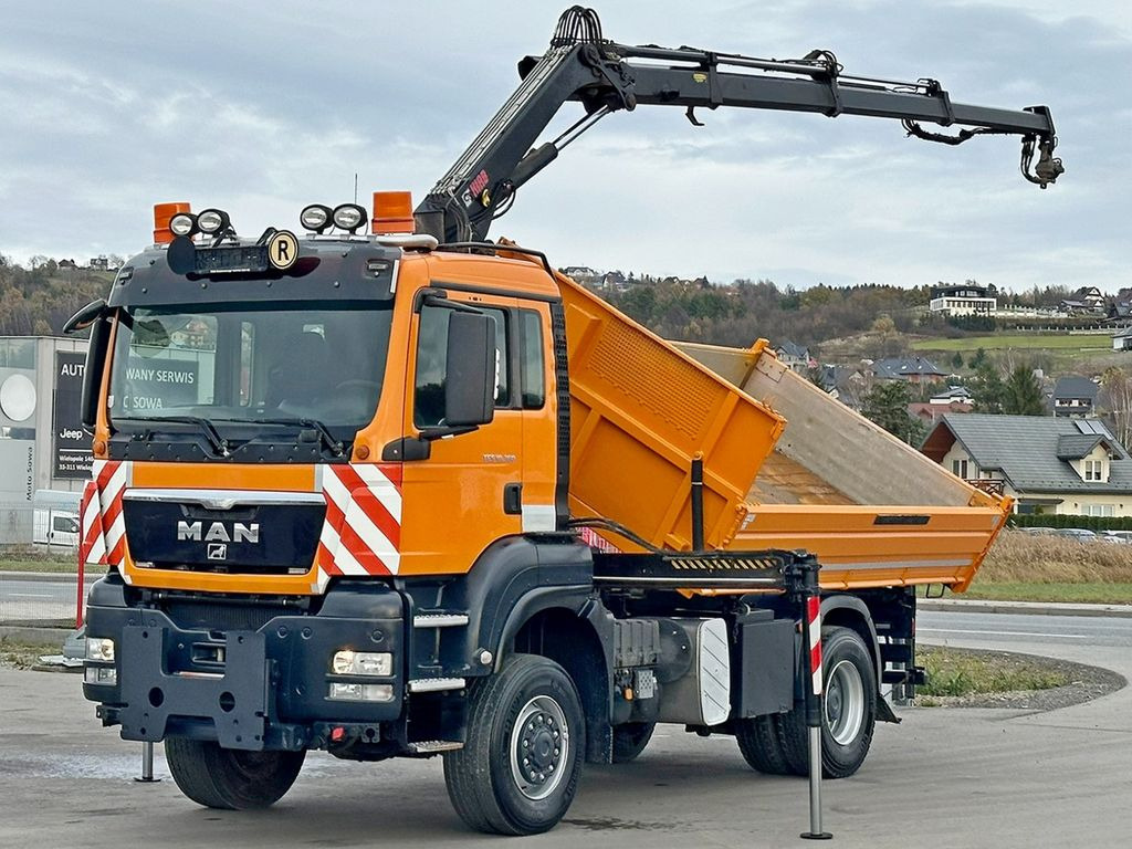 MAN TGS 18.360 * HIAB 099 E-3 HIDUO + FUNK *4x4 - Camion grue, Camion benne: photos 3 MAN TGS 18.360 * HIAB 099 E-3 HIDUO + FUNK *4x4 - Camion grue, Camion benne: photos 3
