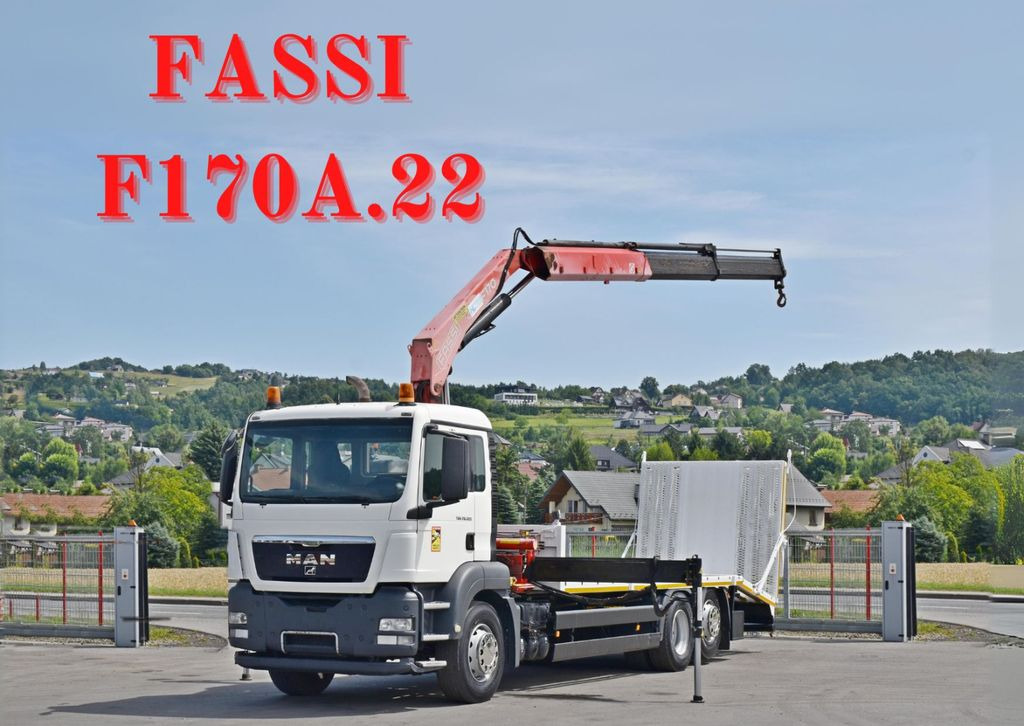 MAN TGS 26.320 * FASSI F170A.22 + FUNK* TOPZUSTAND MAN TGS 26.320 * FASSI F170A.22 + FUNK* TOPZUSTAND - Camion grue, Camion porte-voitures: photos 1 MAN TGS 26.320 * FASSI F170A.22 + FUNK* TOPZUSTAND MAN TGS 26.320 * FASSI F170A.22 + FUNK* TOPZUSTAND - Camion grue, Camion porte-voitures: photos 1