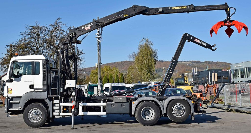 MAN TGS 26.360 Abrollkipper* KESLA 2114 Z * TOP MAN TGS 26.360 Abrollkipper* KESLA 2114 Z * TOP - Camion ampliroll, Camion grue: photos 5 MAN TGS 26.360 Abrollkipper* KESLA 2114 Z * TOP MAN TGS 26.360 Abrollkipper* KESLA 2114 Z * TOP - Camion ampliroll, Camion grue: photos 5