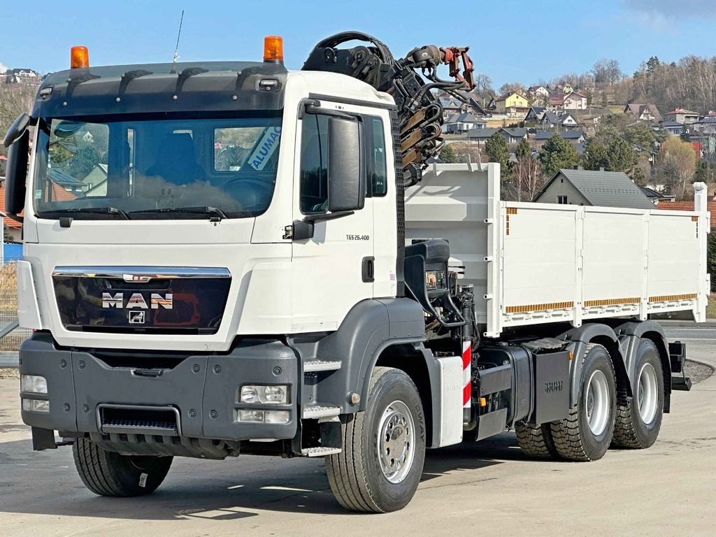 MAN TGS 26.400 * HIAB 166 ES - 3 HIPRO + FUNK * 6x4 - Camion benne, Camion grue: photos 3 MAN TGS 26.400 * HIAB 166 ES - 3 HIPRO + FUNK * 6x4 - Camion benne, Camion grue: photos 3