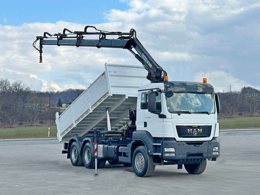 MAN TGS 26.400 * HIAB 166 ES - 3 HIPRO + FUNK * 6x4 - Camion benne, Camion grue: photos 2 MAN TGS 26.400 * HIAB 166 ES - 3 HIPRO + FUNK * 6x4 - Camion benne, Camion grue: photos 2