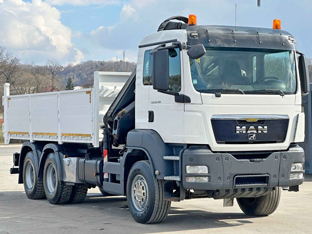 MAN TGS 26.400 * HIAB 166 ES - 3 HIPRO + FUNK * 6x4 - Camion grue, Camion benne: photos 3 MAN TGS 26.400 * HIAB 166 ES - 3 HIPRO + FUNK * 6x4 - Camion grue, Camion benne: photos 3