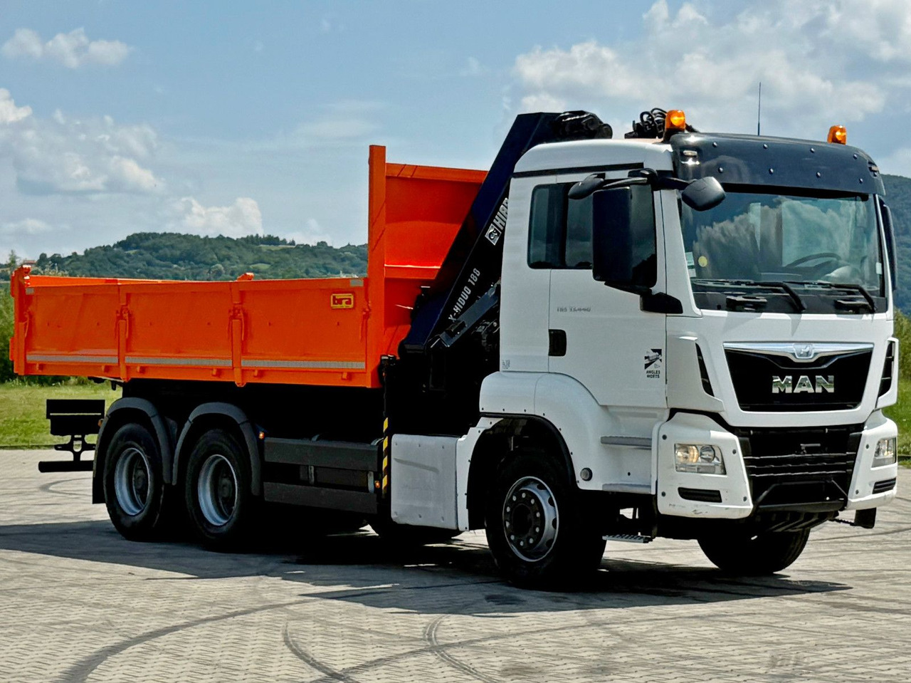 MAN TGS 33.440 * HIAB X-HIDUO 188 E-5 + FUNK * 6x4 - Camion grue: photos 4 MAN TGS 33.440 * HIAB X-HIDUO 188 E-5 + FUNK * 6x4 - Camion grue: photos 4