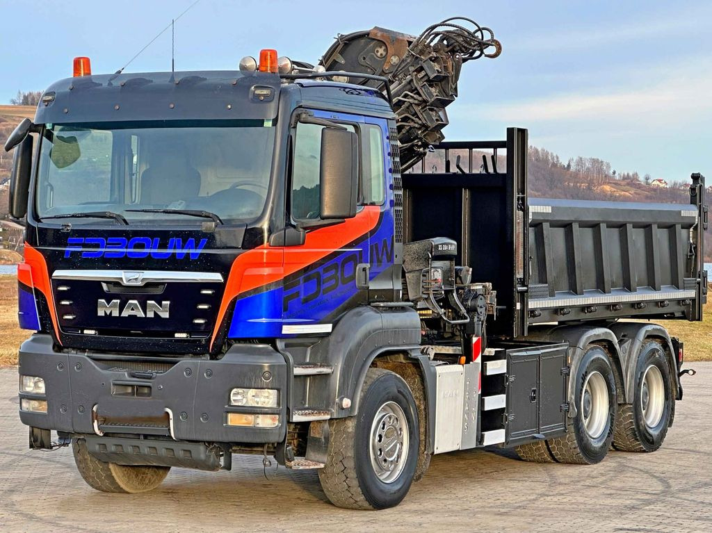 MAN TGS 33.480 * HIAB 288 EP - 4 HIDUO/ FUNK * 6x4 MAN TGS 33.480 * HIAB 288 EP - 4 HIDUO/ FUNK * 6x4 - Camion benne, Camion grue: photos 4 MAN TGS 33.480 * HIAB 288 EP - 4 HIDUO/ FUNK * 6x4 MAN TGS 33.480 * HIAB 288 EP - 4 HIDUO/ FUNK * 6x4 - Camion benne, Camion grue: photos 4