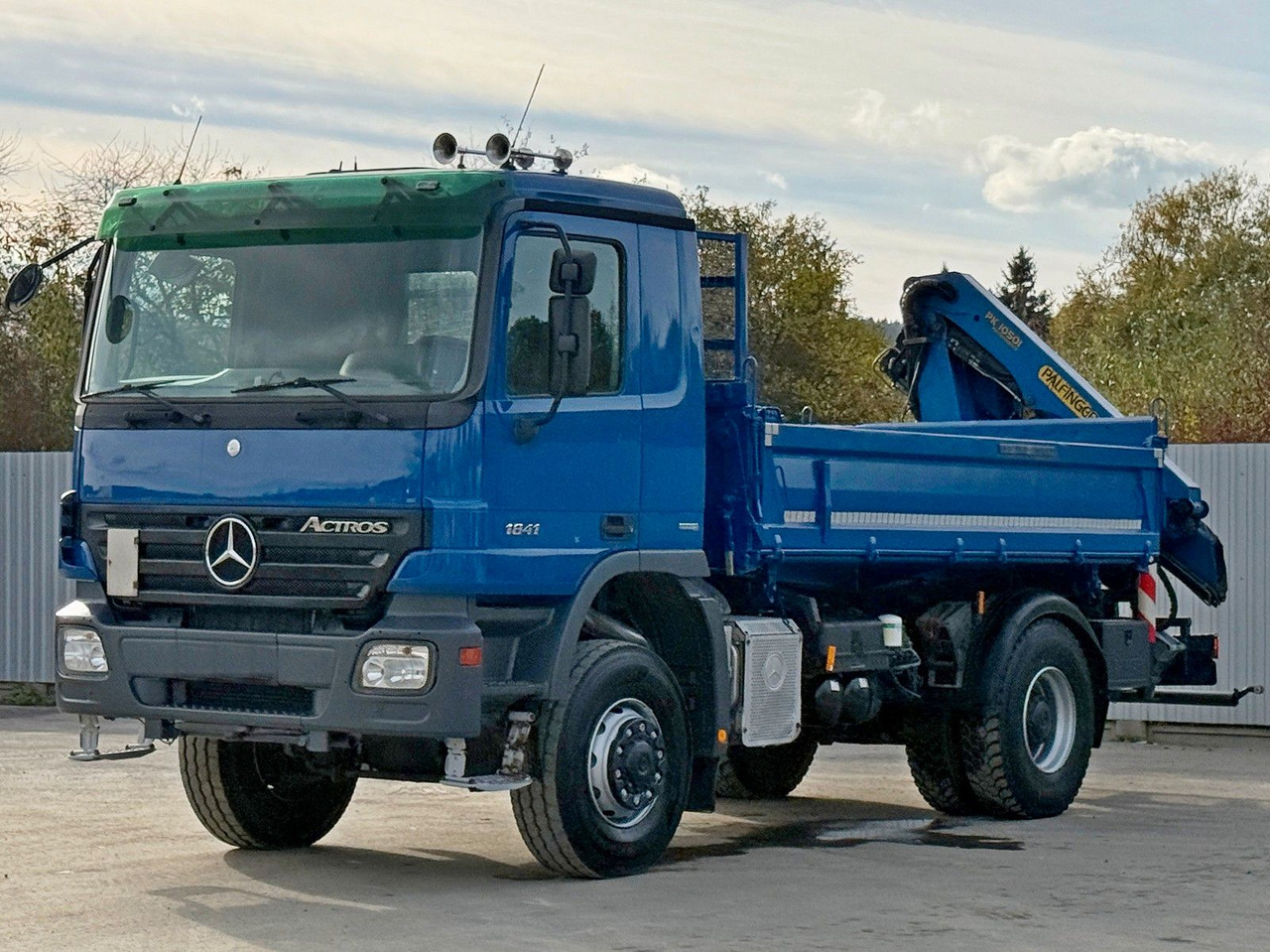 Mercedes-Benz ACTROS 1841 * PK 10501 + FUNK * TOP * 4x4 - Camion grue: photos 3 Mercedes-Benz ACTROS 1841 * PK 10501 + FUNK * TOP * 4x4 - Camion grue: photos 3
