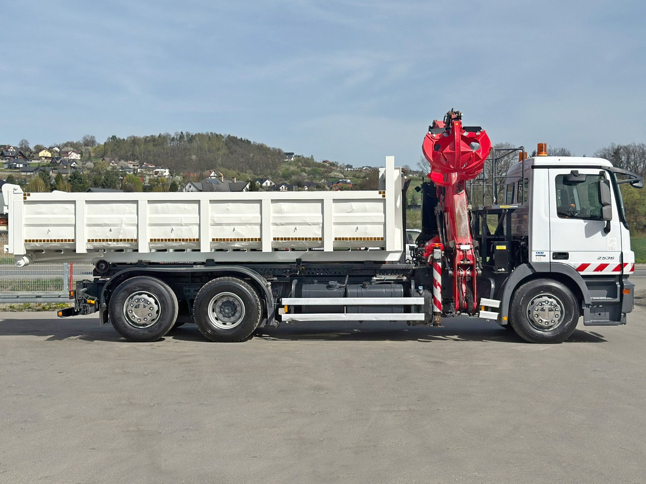 Camion ampliroll Mercedes-Benz ACTROS 2536 * Abrollkipper  + EPSILON Q150Z82: photos 7 Camion ampliroll Mercedes-Benz ACTROS 2536 * Abrollkipper  + EPSILON Q150Z82: photos 7