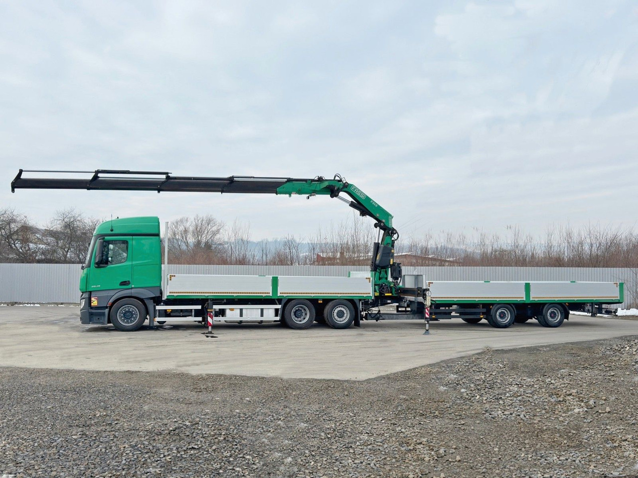 Mercedes-Benz ACTROS 2645 * FASSI F345.24 + FUNK + Anhänger - Camion grue: photos 5 Mercedes-Benz ACTROS 2645 * FASSI F345.24 + FUNK + Anhänger - Camion grue: photos 5