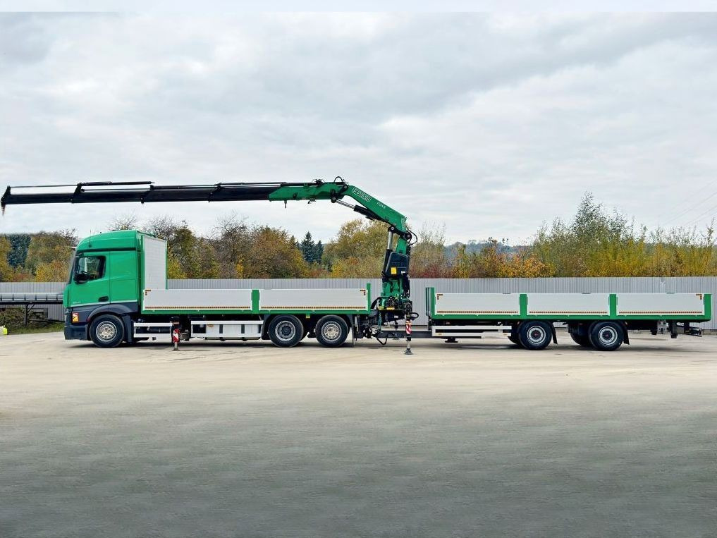 Mercedes-Benz ACTROS 2645* FASSI F345 RA 2.4/FUNK+Anhänger - Camion grue: photos 5 Mercedes-Benz ACTROS 2645* FASSI F345 RA 2.4/FUNK+Anhänger - Camion grue: photos 5
