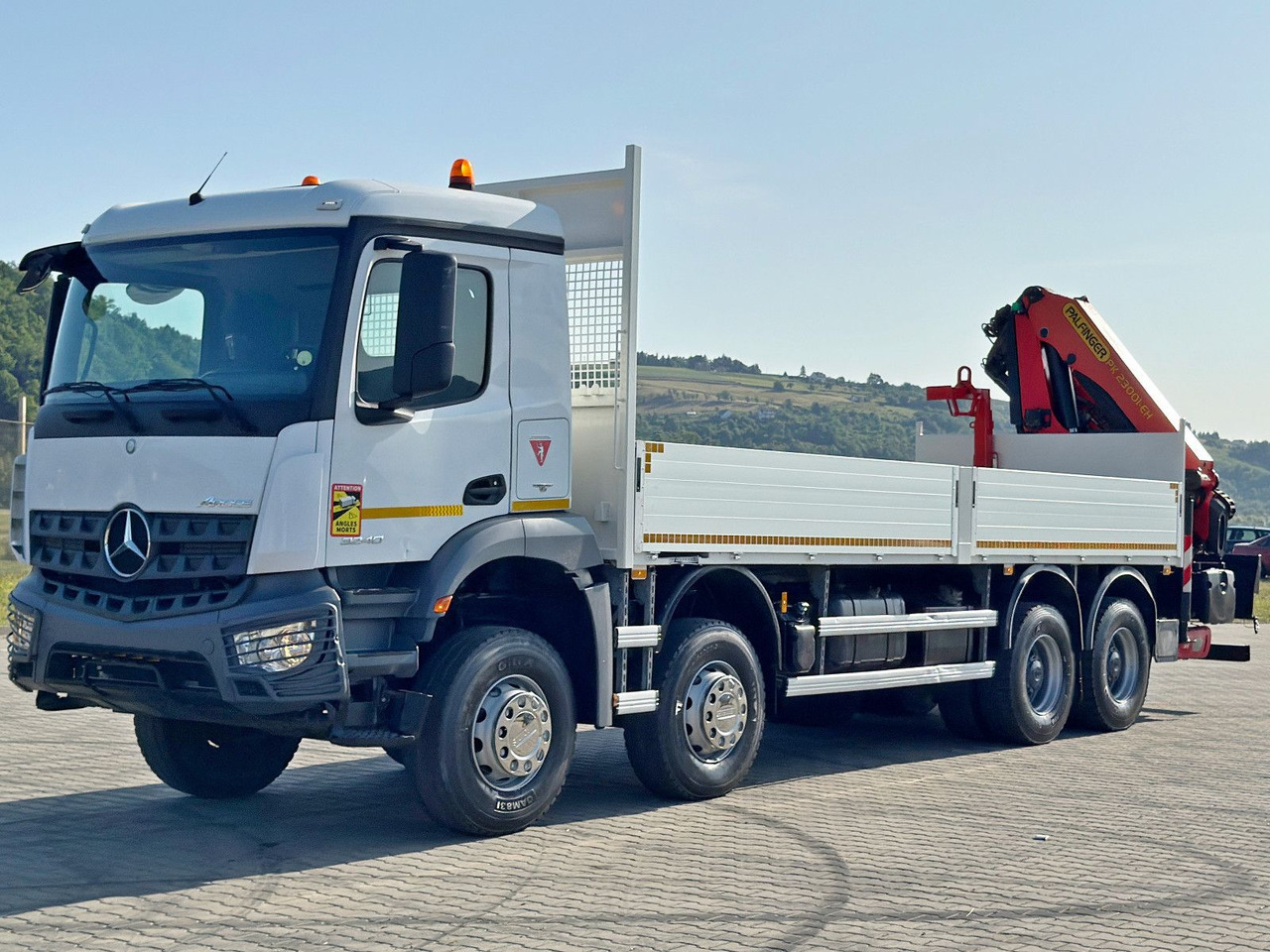 Mercedes-Benz ACTROS 3240 * PK 23001 - EH C+ FUNK / 8x4 * TOP - Camion grue: photos 3 Mercedes-Benz ACTROS 3240 * PK 23001 - EH C+ FUNK / 8x4 * TOP - Camion grue: photos 3