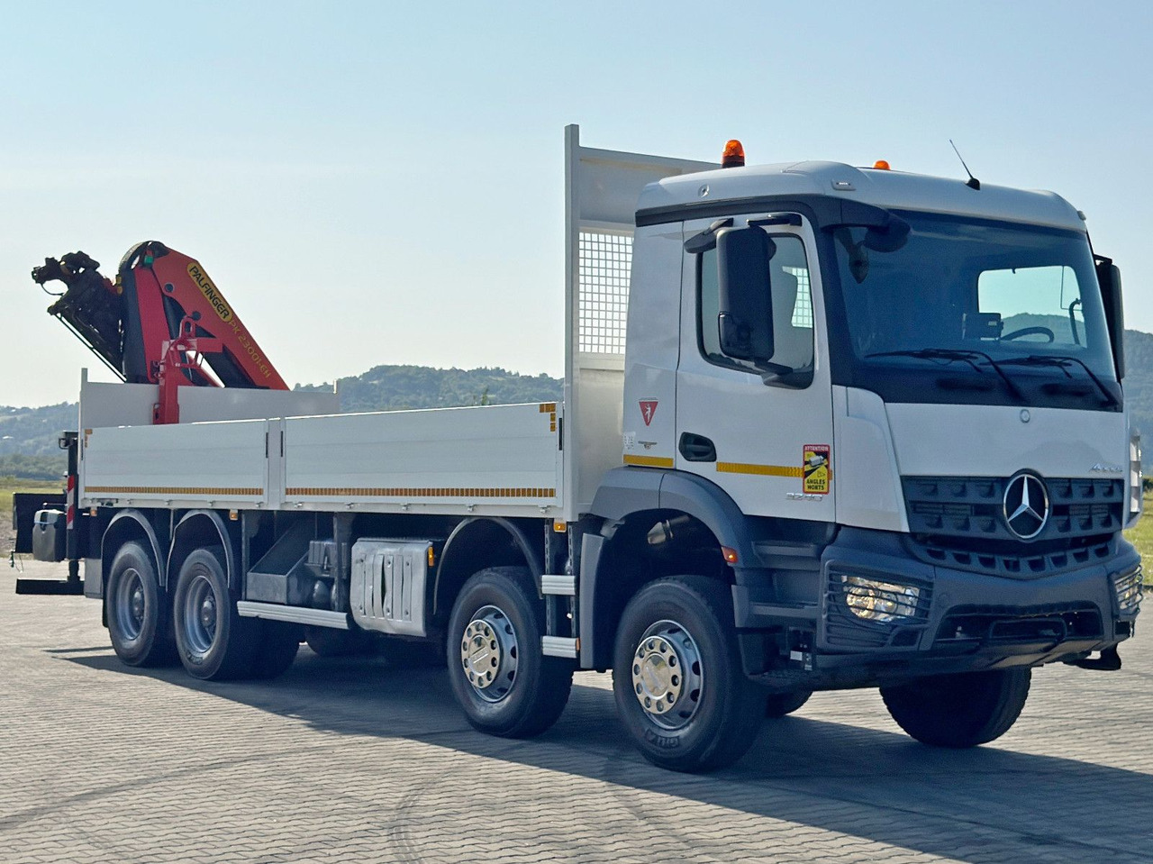 Mercedes-Benz ACTROS 3240 * PK 23001 - EH C+ FUNK / 8x4 * TOP - Camion grue: photos 4 Mercedes-Benz ACTROS 3240 * PK 23001 - EH C+ FUNK / 8x4 * TOP - Camion grue: photos 4