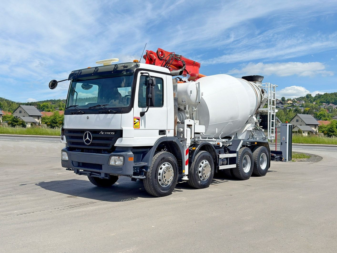 Mercedes-Benz ACTROS 3241* Betonpumpe 21m *8x4 * Top Zustand Mercedes-Benz ACTROS 3241* Betonpumpe 21m *8x4 * Top Zustand - Camion pompe: photos 2 Mercedes-Benz ACTROS 3241* Betonpumpe 21m *8x4 * Top Zustand Mercedes-Benz ACTROS 3241* Betonpumpe 21m *8x4 * Top Zustand - Camion pompe: photos 2