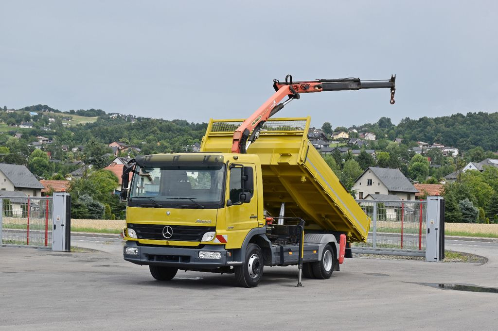 Mercedes-Benz ATEGO 818 * KIPPER 4,05m + PK 6501A * TOP Mercedes-Benz ATEGO 818 * KIPPER 4,05m + PK 6501A * TOP - Camion grue, Camion benne: photos 2 Mercedes-Benz ATEGO 818 * KIPPER 4,05m + PK 6501A * TOP Mercedes-Benz ATEGO 818 * KIPPER 4,05m + PK 6501A * TOP - Camion grue, Camion benne: photos 2