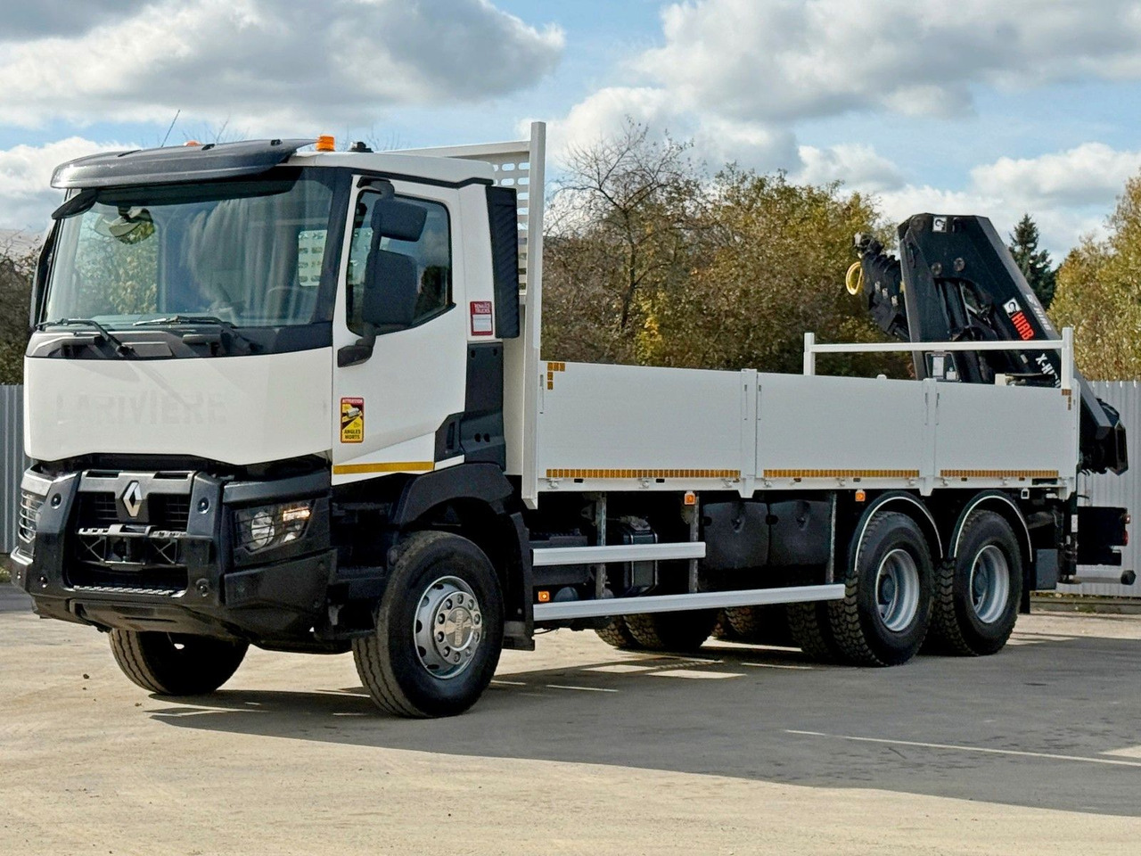Renault C 380* HIAB X-HIDUO 188 B-3/FUNK*6x4 - Camion grue: photos 3 Renault C 380* HIAB X-HIDUO 188 B-3/FUNK*6x4 - Camion grue: photos 3