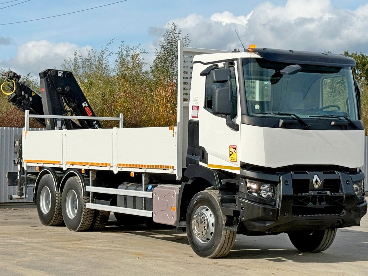 Renault C 380* HIAB X-HIDUO 188 B-3/FUNK*6x4 - Camion grue: photos 4 Renault C 380* HIAB X-HIDUO 188 B-3/FUNK*6x4 - Camion grue: photos 4