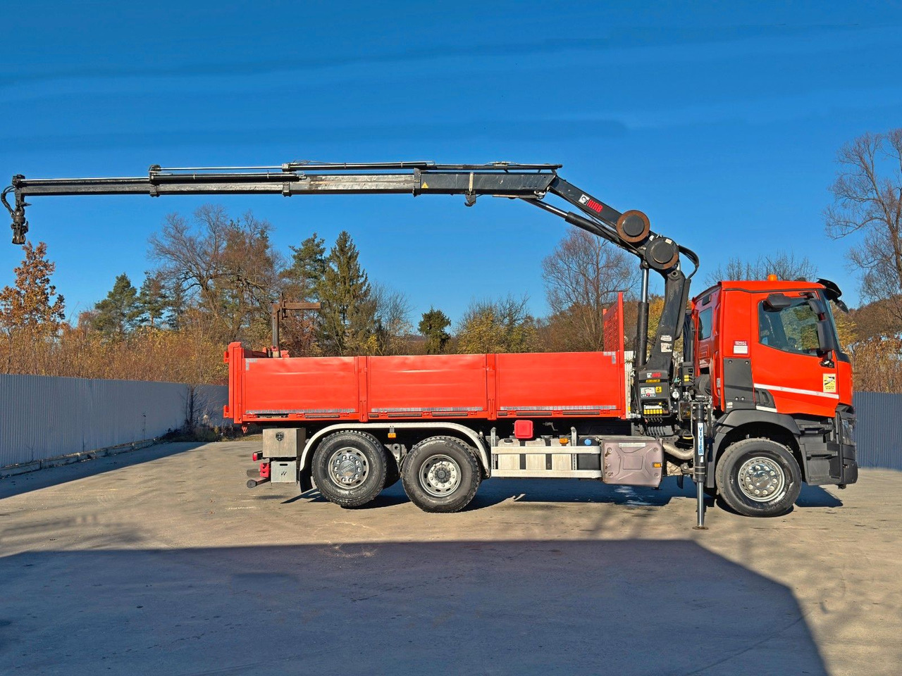 Renault C430 * HIAB 144 BS - 3 HIDUO+ FUNK/ 6x2 - Camion benne, Camion grue: photos 5 Renault C430 * HIAB 144 BS - 3 HIDUO+ FUNK/ 6x2 - Camion benne, Camion grue: photos 5
