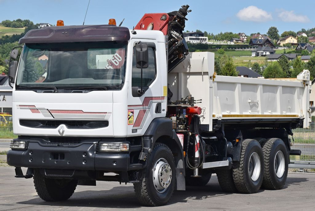 Renault KERAX 420 DXI* HMF 1563 K3 + FUNK/6x4 - Camion benne: photos 5 Renault KERAX 420 DXI* HMF 1563 K3 + FUNK/6x4 - Camion benne: photos 5
