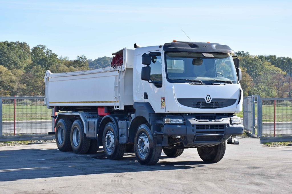 Renault KERAX 450 DXI* KIPPER 5,90m + BORDMATIC/ 8x4 - Camion benne: photos 1 Renault KERAX 450 DXI* KIPPER 5,90m + BORDMATIC/ 8x4 - Camion benne: photos 1