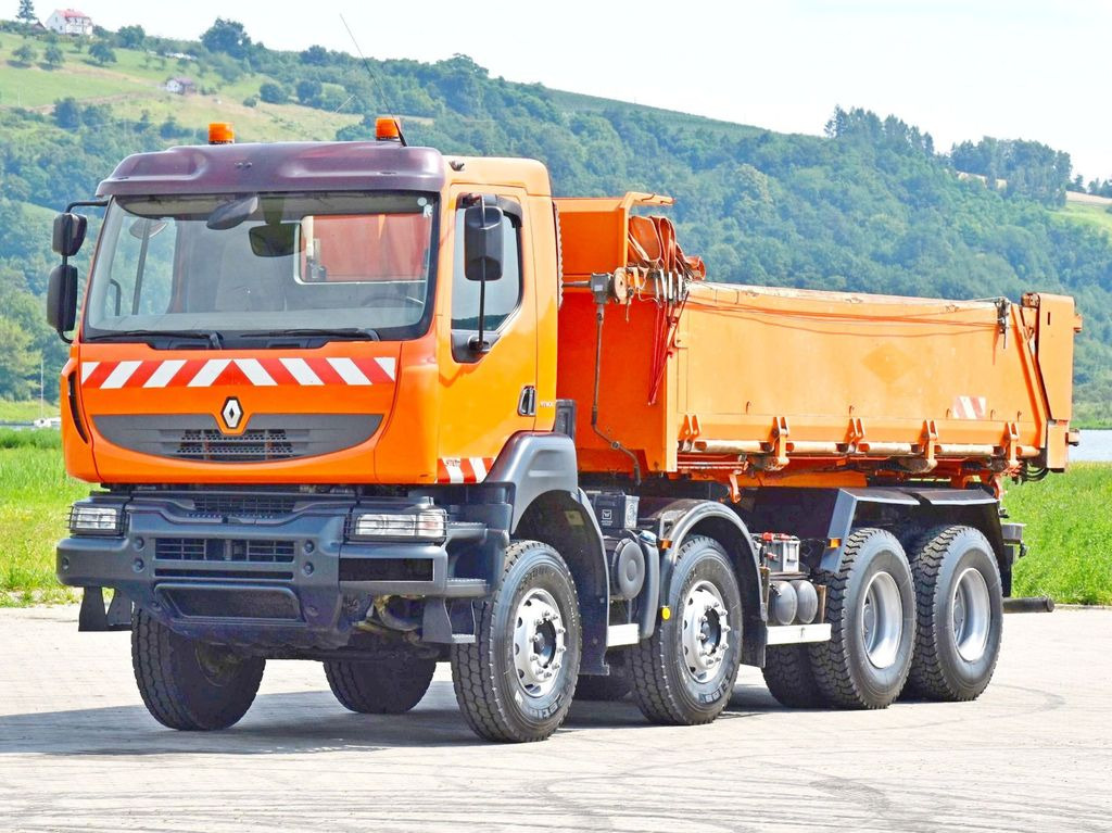 Renault Kerax 370 DXI * Kipper 5,80 m * Bordmatic * 8x4! - Camion benne: photos 1 Renault Kerax 370 DXI * Kipper 5,80 m * Bordmatic * 8x4! - Camion benne: photos 1