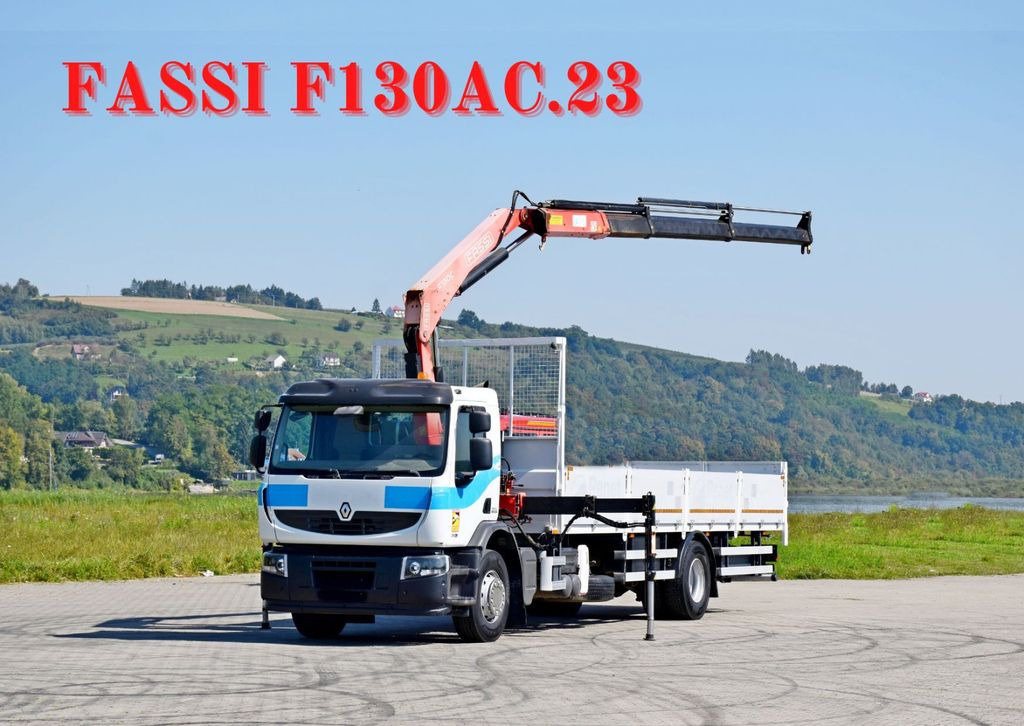 Renault Premium 310 DXI* FASSI F130AC.23+FUNK* TOP Renault Premium 310 DXI* FASSI F130AC.23+FUNK* TOP - Camion grue, Camion plateau: photos 1 Renault Premium 310 DXI* FASSI F130AC.23+FUNK* TOP Renault Premium 310 DXI* FASSI F130AC.23+FUNK* TOP - Camion grue, Camion plateau: photos 1