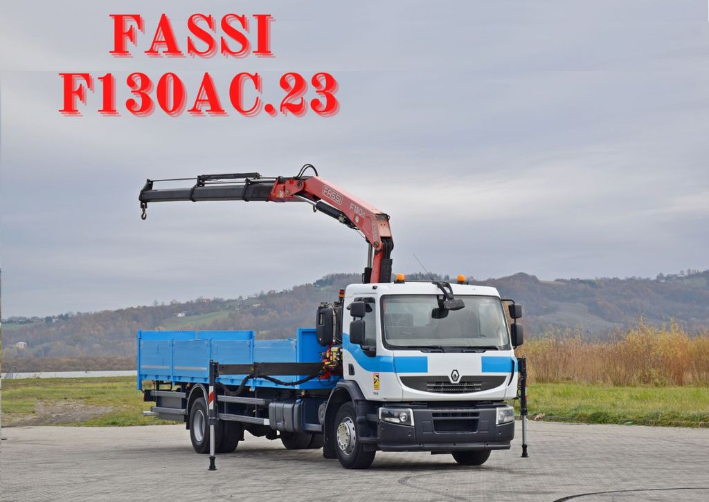 Renault Premium 320 DXI* FASSI F130AC.23 * FUNK * TOP Renault Premium 320 DXI* FASSI F130AC.23 * FUNK * TOP - Camion grue, Camion plateau: photos 1 Renault Premium 320 DXI* FASSI F130AC.23 * FUNK * TOP Renault Premium 320 DXI* FASSI F130AC.23 * FUNK * TOP - Camion grue, Camion plateau: photos 1