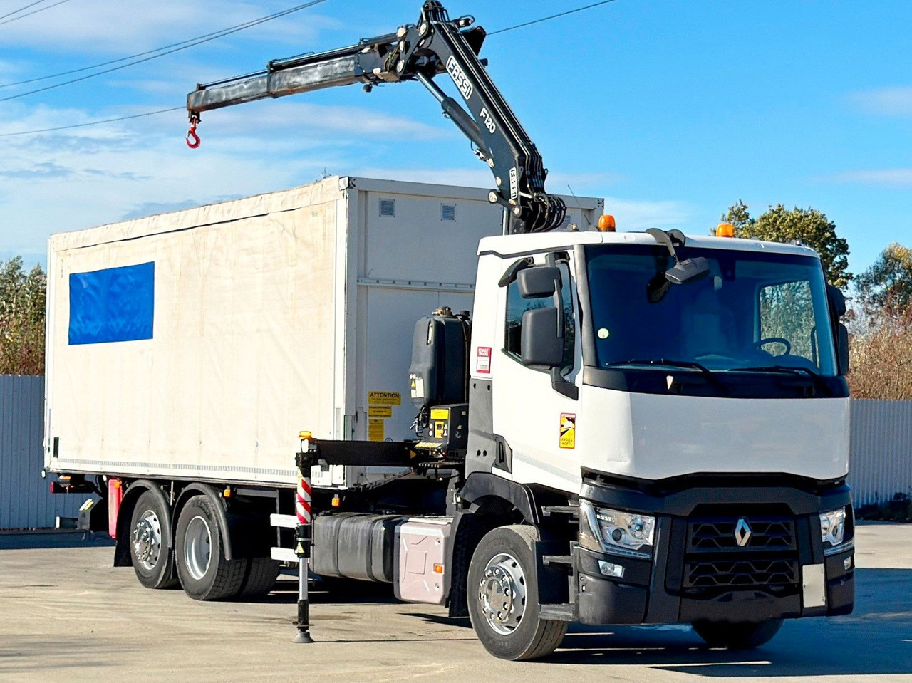 Renault T380 * FASSI F120B.2.22 + FUNK / 6x2* TOP - Camion grue: photos 2 Renault T380 * FASSI F120B.2.22 + FUNK / 6x2* TOP - Camion grue: photos 2