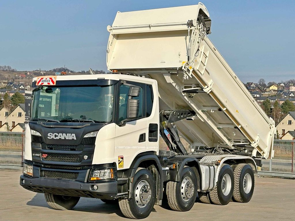 Scania G 410 * Kipper + BORDMATIC* TOPZUSTAND / 8x4 Scania G 410 * Kipper + BORDMATIC* TOPZUSTAND / 8x4 - Camion benne: photos 5 Scania G 410 * Kipper + BORDMATIC* TOPZUSTAND / 8x4 Scania G 410 * Kipper + BORDMATIC* TOPZUSTAND / 8x4 - Camion benne: photos 5