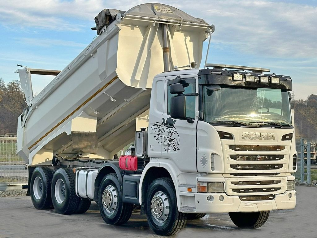 Scania G 480 * Kipper * TOPZUSTAND / 8x4 Scania G 480 * Kipper * TOPZUSTAND / 8x4 - Camion benne: photos 3 Scania G 480 * Kipper * TOPZUSTAND / 8x4 Scania G 480 * Kipper * TOPZUSTAND / 8x4 - Camion benne: photos 3