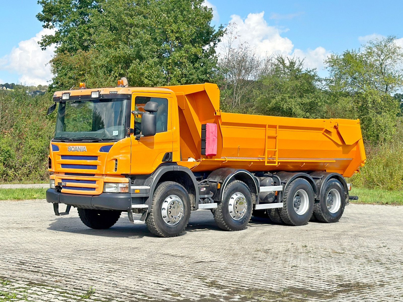 Scania P 380 Kipper * 8x4 * TOPZUSTAND - Camion benne: photos 2 Scania P 380 Kipper * 8x4 * TOPZUSTAND - Camion benne: photos 2