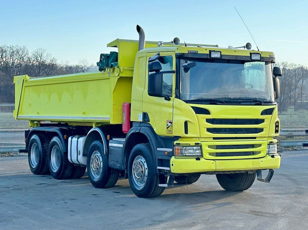 Scania P 400 Kipper 5,90 m + BORDMATIC * 8x4 * TOP ! - Camion benne, Camion grue: photos 1 Scania P 400 Kipper 5,90 m + BORDMATIC * 8x4 * TOP ! - Camion benne, Camion grue: photos 1