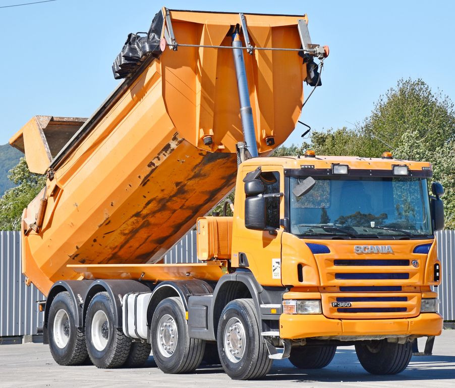 Scania P360 Kipper * 8x4 * TOPZUSTAND ! Scania P360 Kipper * 8x4 * TOPZUSTAND ! - Camion benne: photos 4 Scania P360 Kipper * 8x4 * TOPZUSTAND ! Scania P360 Kipper * 8x4 * TOPZUSTAND ! - Camion benne: photos 4