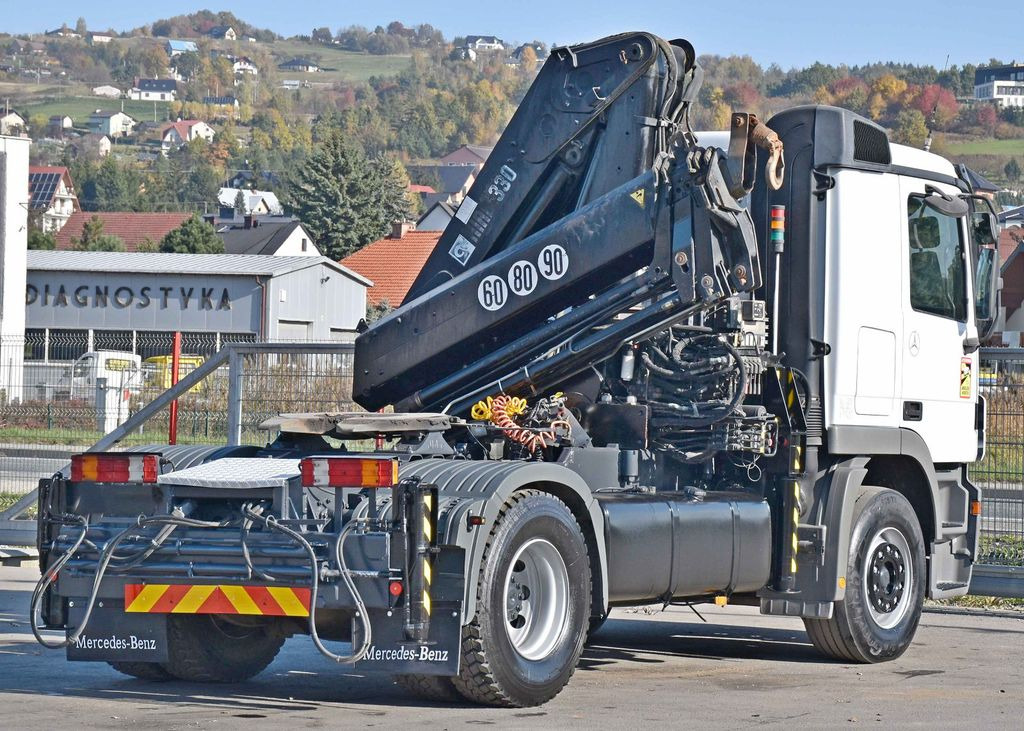Tracteur routier Mercedes-Benz ACTROS 1844 * Sattelzugmaschine *HIAB 330-5/FUNK: photos 7