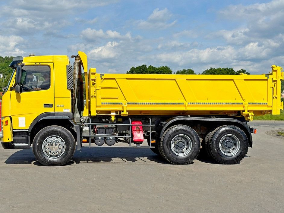 Camion benne, Camion grue Volvo FM 370 Kipper 6,20 m + BORDMATIC / 8x4 Volvo FM 12 340 Kipper 5,05 m + BORDMATIC / 6x4: photos 6