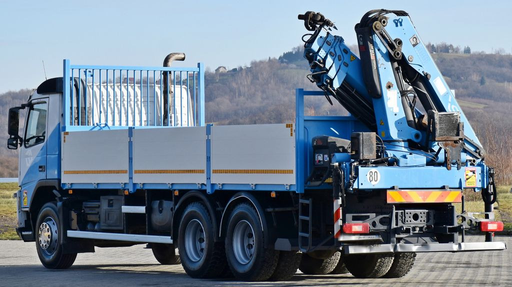Camion benne, Camion grue Volvo FM 410 * HIAB 166 E-4 HIDUO /FUNK *6x4: photos 7