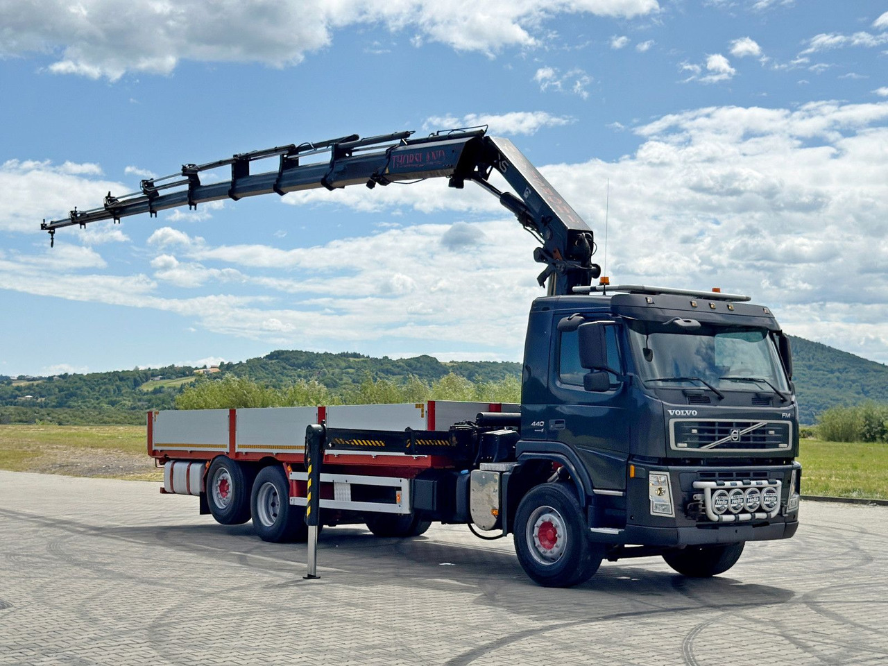 Volvo FM 440 * HIAB 288 E - 8 HIPRO/FUNK * TOPZUSTAND - Camion grue: photos 2 Volvo FM 440 * HIAB 288 E - 8 HIPRO/FUNK * TOPZUSTAND - Camion grue: photos 2