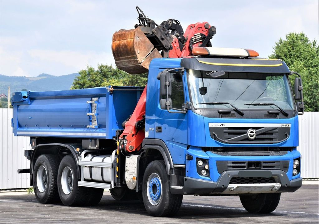 Volvo FMX 370 Kipper 4,90m *EPSILON Q150Z/FUNK*6x4 Volvo FMX 370 Kipper 4,90m *EPSILON Q150Z/FUNK*6x4 - Camion grue, Camion benne: photos 4 Volvo FMX 370 Kipper 4,90m *EPSILON Q150Z/FUNK*6x4 Volvo FMX 370 Kipper 4,90m *EPSILON Q150Z/FUNK*6x4 - Camion grue, Camion benne: photos 4