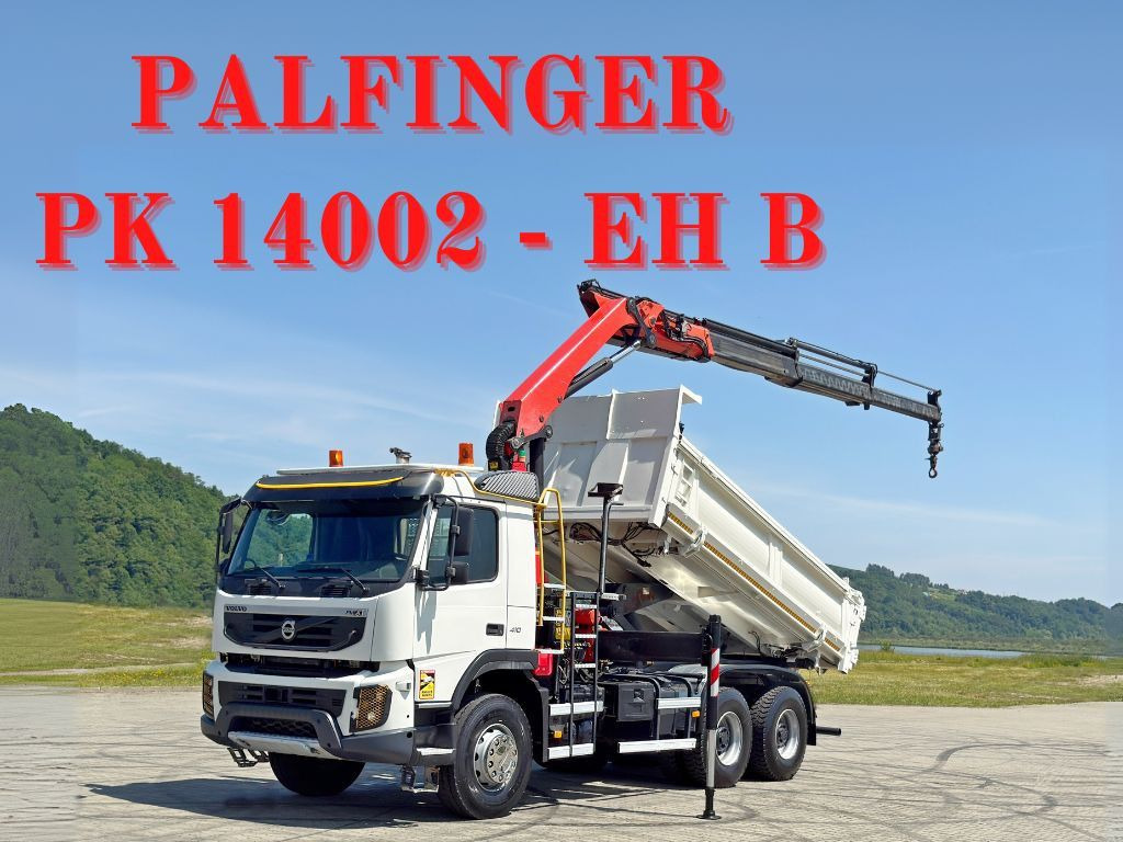 Volvo FMX 410 Kipper 4,70m *PK 14002-EH B/FUNK *6x4 - Camion grue: photos 1 Volvo FMX 410 Kipper 4,70m *PK 14002-EH B/FUNK *6x4 - Camion grue: photos 1
