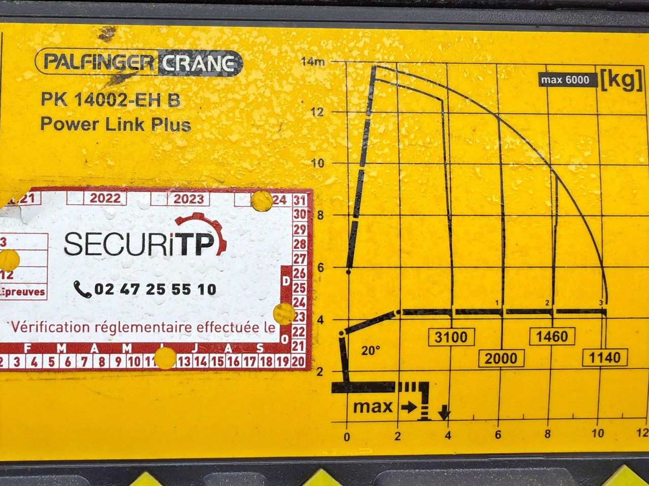 Camion grue Volvo FMX 450 Kipper 5,15m * PK 14002-EH B * 6x4 * TOP: photos 9