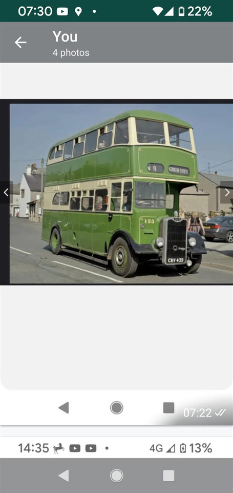 Bus à impériale 1949 Guy Arab back loader, half cab double decker: photos 9